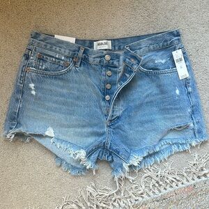 AGOLDE denim cutoff shorts in swapmeet - size 30